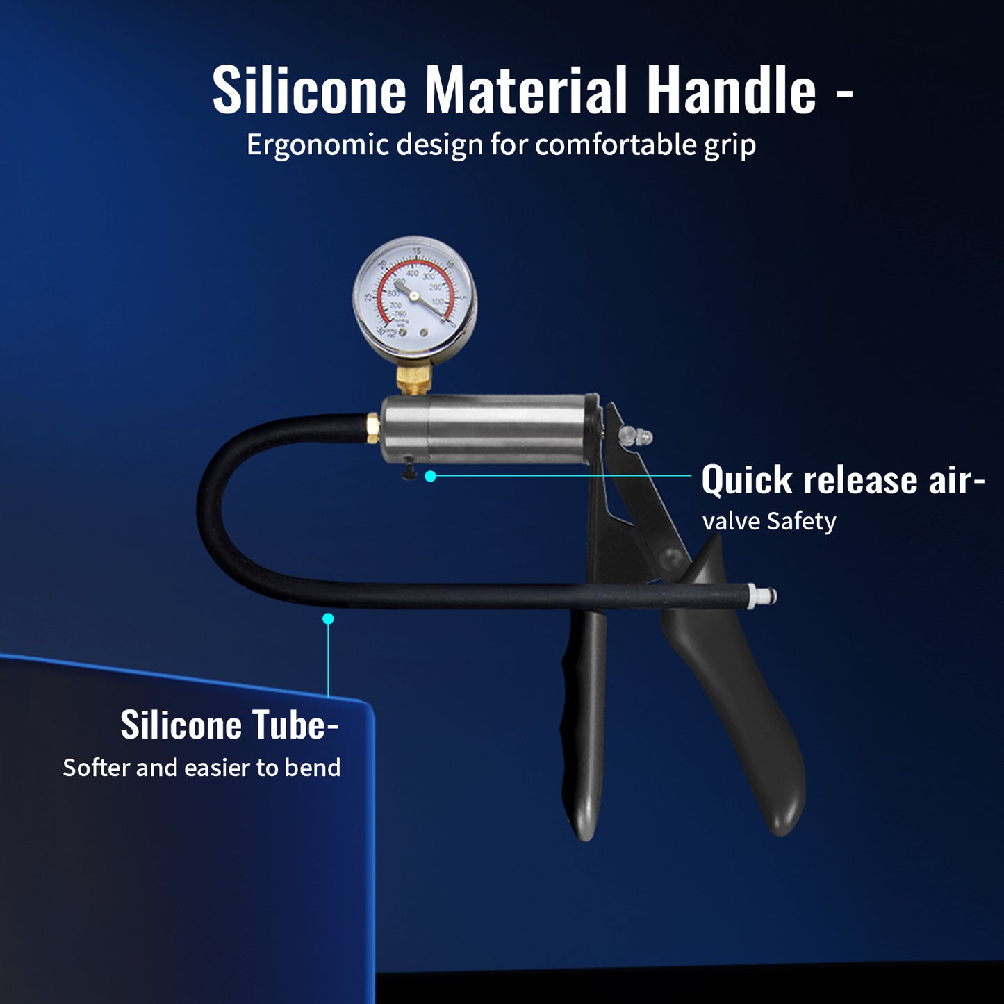 Male Enhancement Pump System,Male Enhancement Vacuum Pump with Gauge 9 x 2 inch Cylinder,1 Silicone Sleeves,Sex Toys for Men, Adult Toys for Men