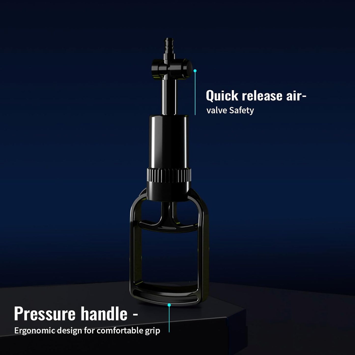 Penis Pump Parts- Plastic Handle Fit for AOAOUCH Male Enhancement Pump System,Replaceable Penis Pump Handle