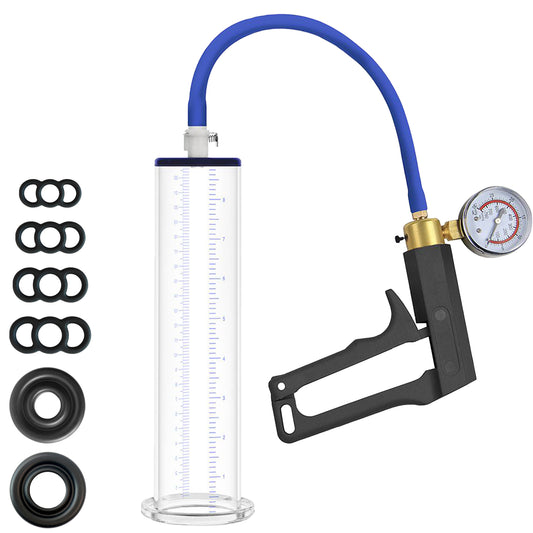 Male Enhancement Pump System,Penis Extender Vacuum Pump 9 x 1.75 inch Cylinder