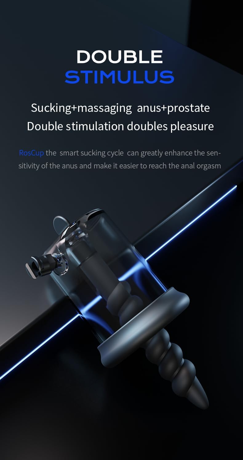 Electric Anal,Six Smart Modes,Smart Anal Pump Vacuum,Electronics Massage Anal Pump Set,Butt Plug Masturbator Adult Sex Toys