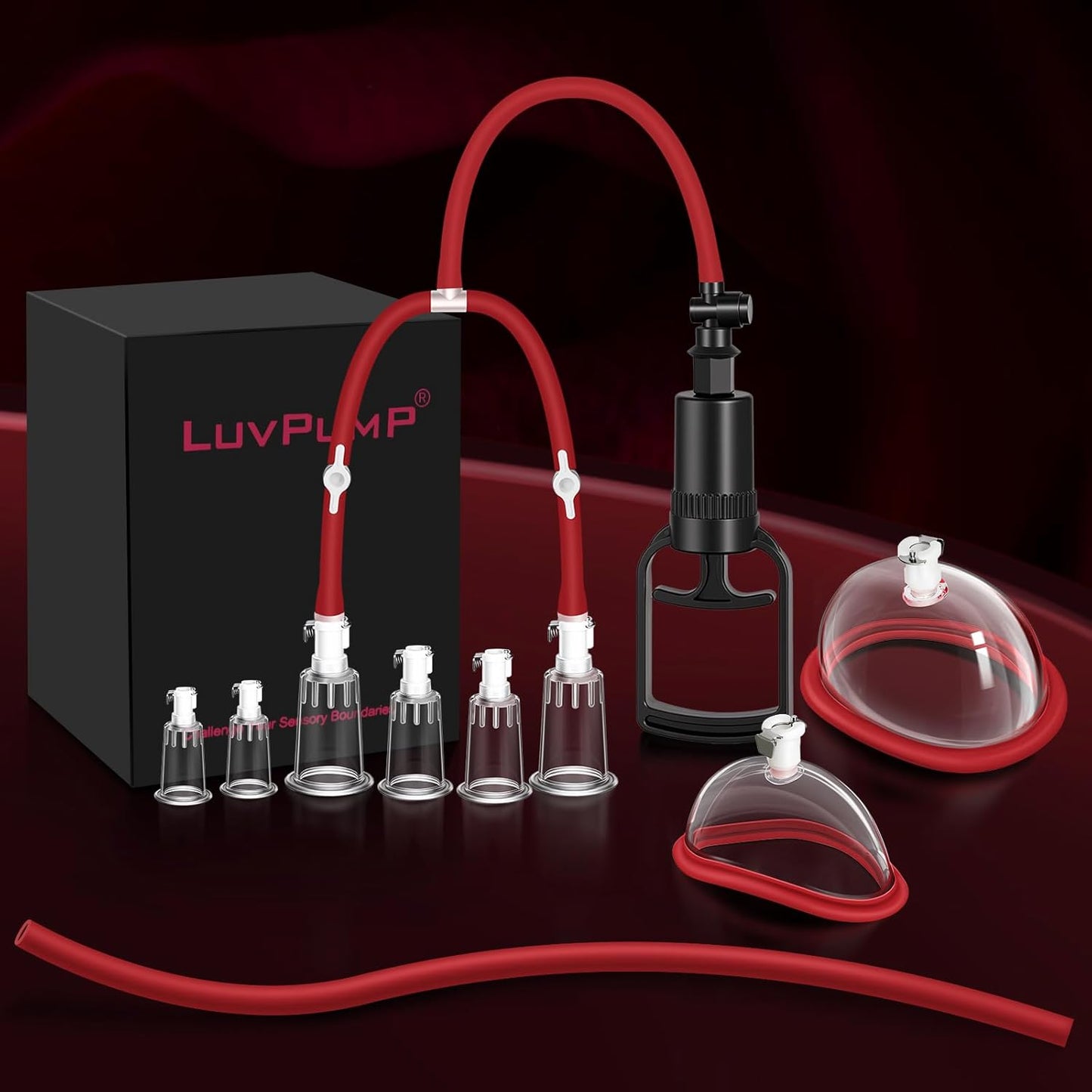 Pussy Pump Nipple Sucking Toys Include 2 Pussy & 2 Nipple Cups,Clitorial Pumps Sex Toy Enhances Sexual Pleasure Sex Toys for Females Vagina Pump Adult Sex Toy